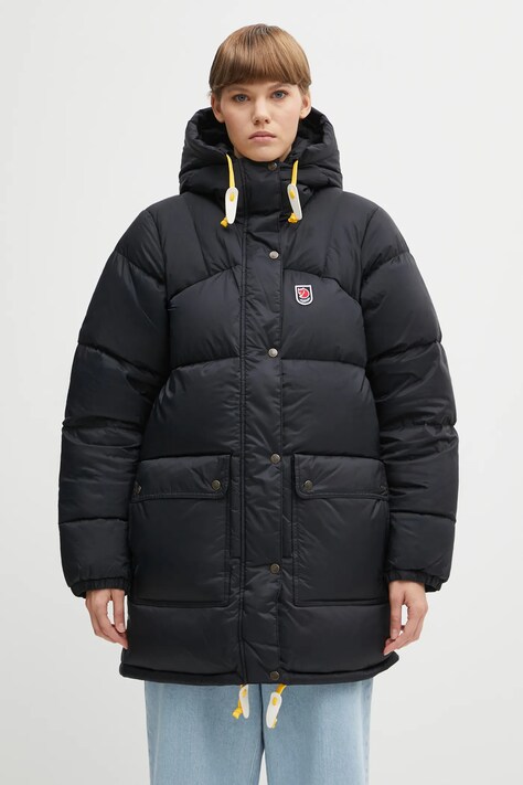 Fjallraven kurtka puchowa Expedition kolor czarny zimowa F89029