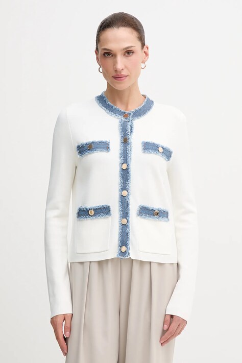 Joseph Ribkoff cardigan culoarea bej, light, 261927