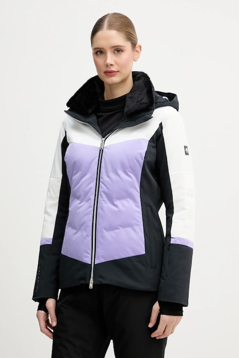 Descente kurtka narciarska IRISS kolor fioletowy DW5FJK07LU