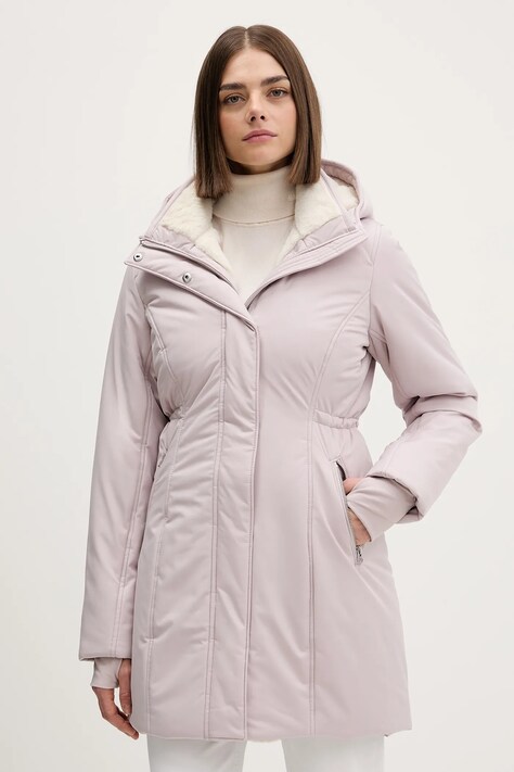 Hollister Co. kurtka kolor różowy zimowa KI344-5027-120