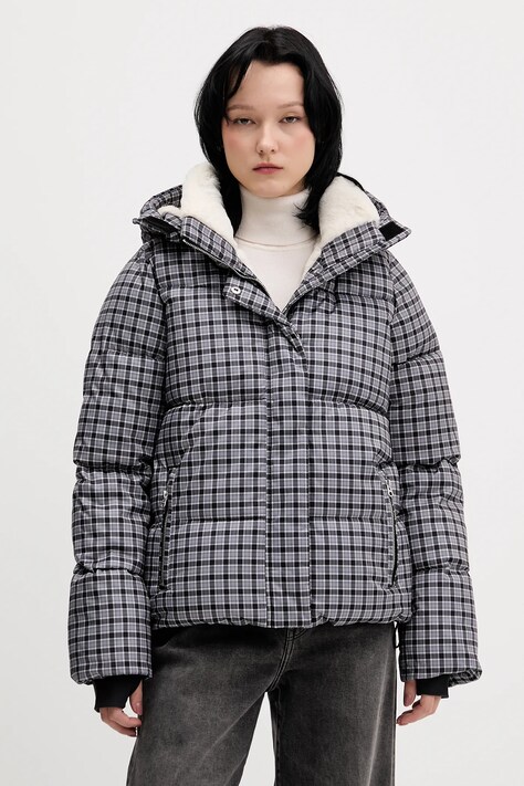 Hollister Co. kurtka kolor czarny zimowa KI344-5066-910