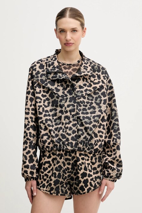 P.E Nation kurtka Shield kolor brązowy przejściowa 254J054