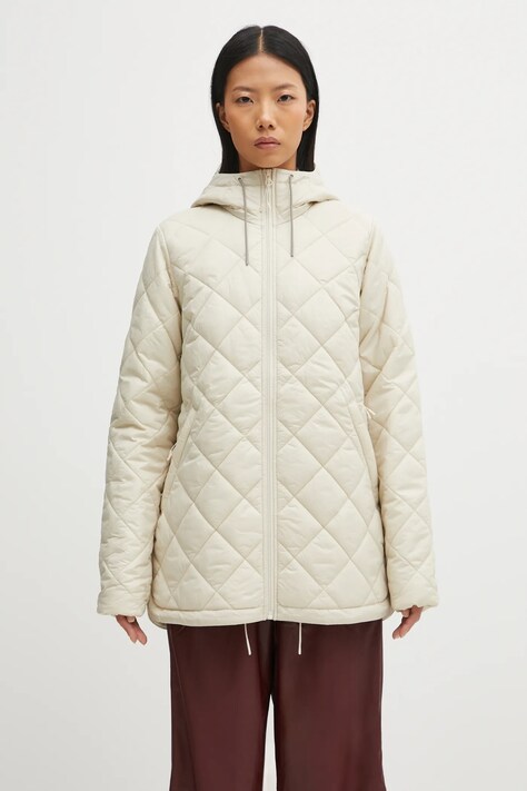 Helly Hansen kurtka W BLISS QUILT JACKET kolor beżowy przejściowa 54516.