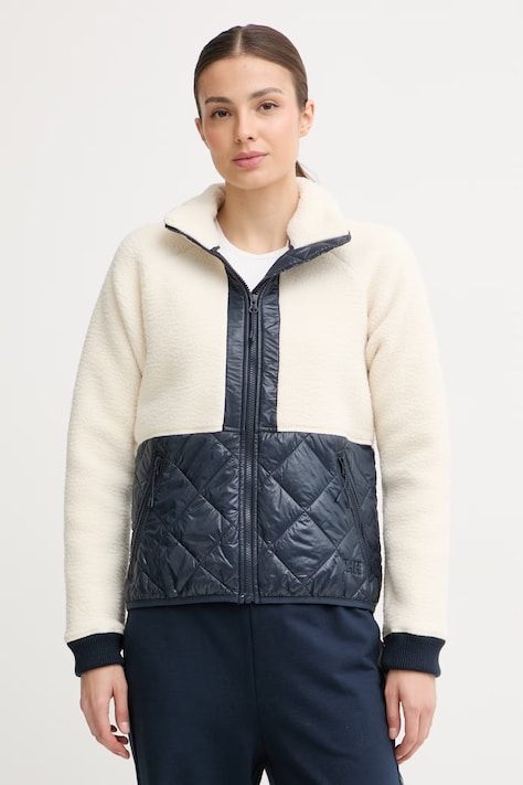 Bunda Helly Hansen W BLISS HYBRID JACKET béžová barva, přechodná, 54515