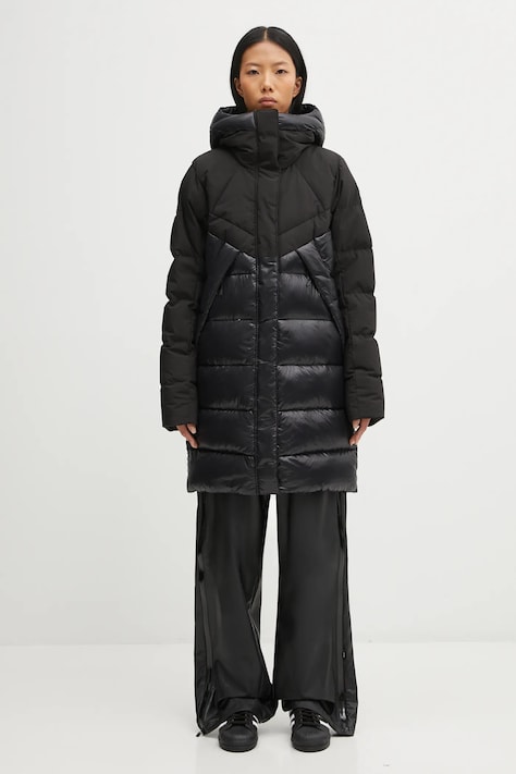 Пухова куртка Helly Hansen W WINTER BLISS DOWN PARKA колір чорний зимова 54461