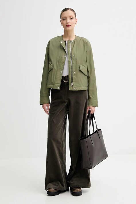 Куртка Marc O'Polo цвет зелёный демисезонная oversize 506127070055
