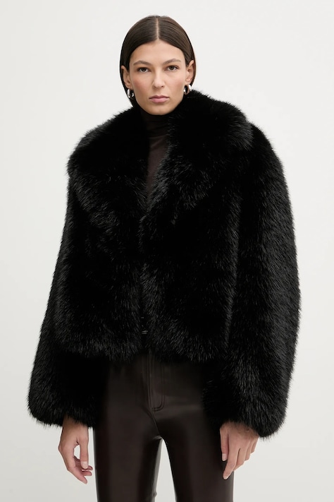 Stand Studio płaszcz Samara kolor czarny 61701-9431