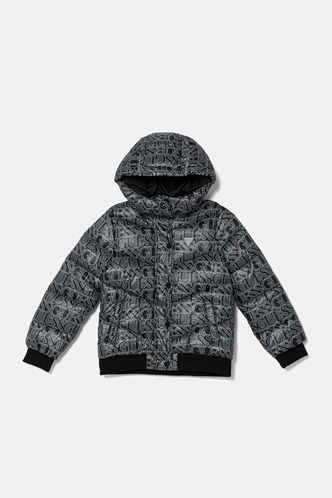 Guess geacă copii culoarea negru, J5YL02 WEGY0