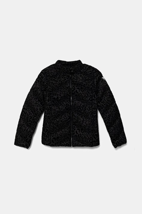 Guess geacă copii culoarea negru, J5YL03 WHFH0