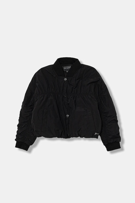 Guess kurtka dziecięca kolor czarny J5YL11 WHE80