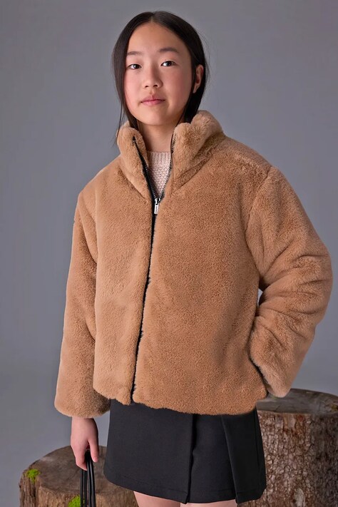 Mayoral geacă copii culoarea maro, 7429