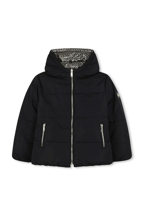 Dětská bunda Michael Kors černá barva, R30456