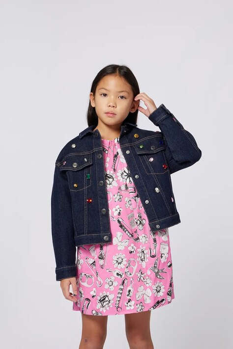 Marc Jacobs geacă de blugi pentru copii W60567