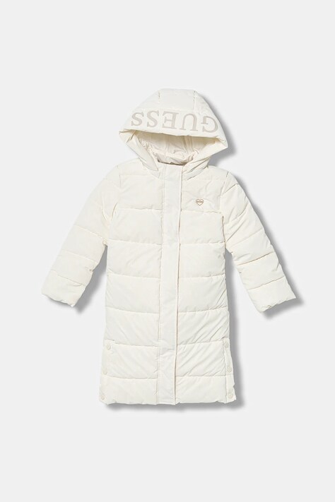 Дитяча куртка Guess колір бежевий K5BL05 WGIW0