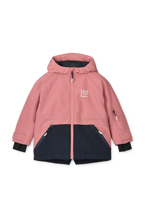 Παιδικό μπουφάν Liewood Kalle Jacket χρώμα: ροζ, LW20052