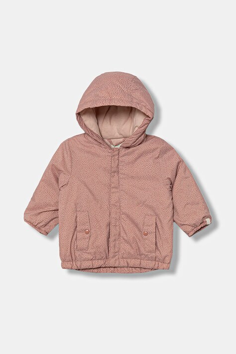 United Colors of Benetton kurtka niemowlęca kolor pomarańczowy 2TMRAN00T