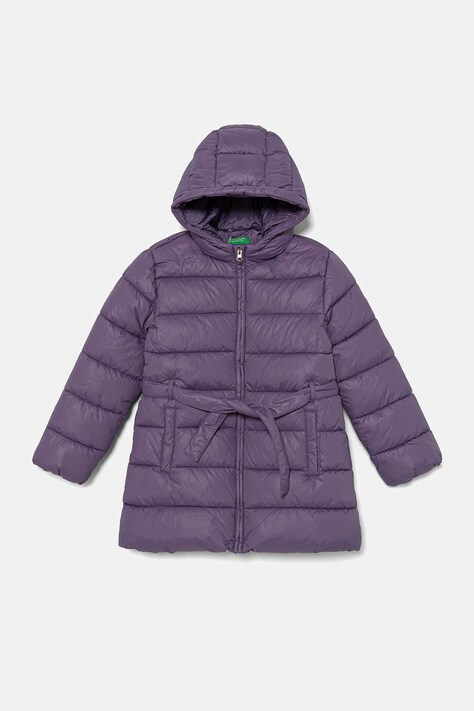 Детская куртка United Colors of Benetton цвет фиолетовый 2NQRCN06O