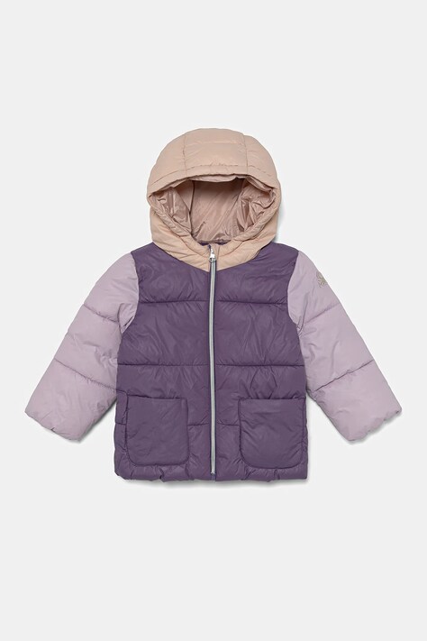 United Colors of Benetton geacă copii culoarea violet, 2NQRGN03V