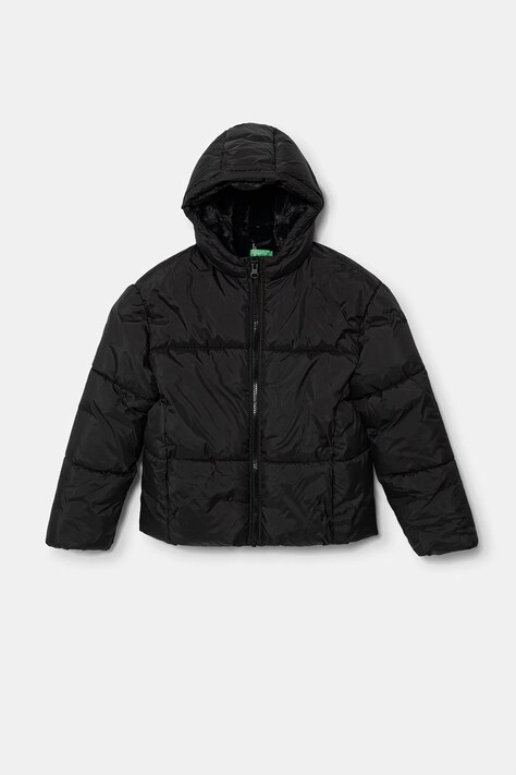 United Colors of Benetton kurtka dziecięca kolor czarny 2SJ1CN05D