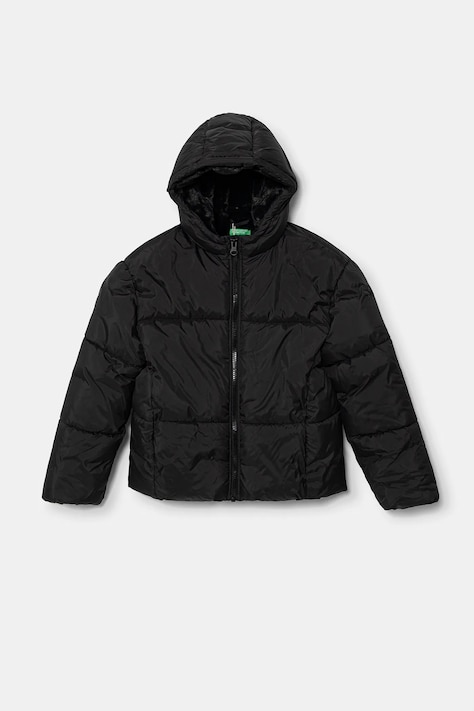 United Colors of Benetton kurtka dziecięca kolor czarny 2SJ1CN05D