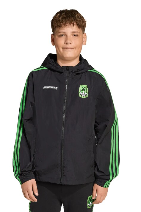 Детско яке adidas Originals MINECRAFT в черно KD9834