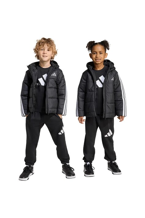 Детско яке adidas в черно JW2443