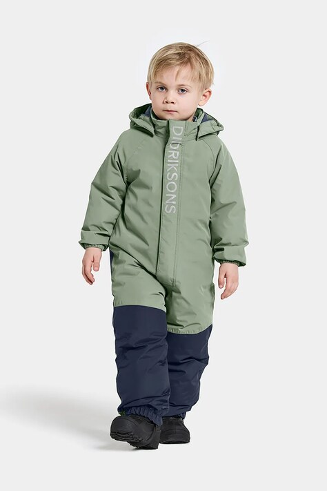 Jakna Didriksons TALVI KIDS COVER zelena barva, 505362