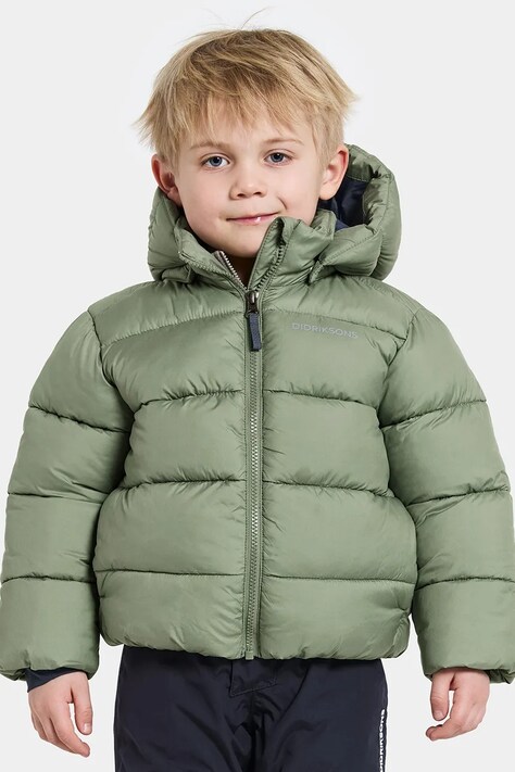Παιδικό μπουφάν Didriksons ROXEN KIDS JACKET χρώμα: πράσινο, 505811