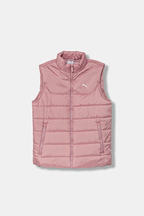 Otroški brezrokavnik Puma ESS Padded Vest roza barva, 685224
