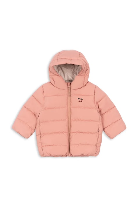 Dětská bunda Konges Sløjd ALPI JACKET GRS růžová barva, KS103439