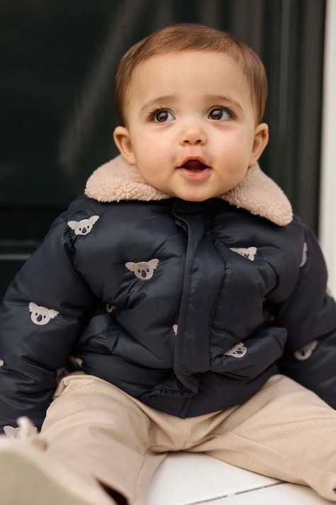 Dětská bunda Donsje Florus Jacket Koalas tmavomodrá barva, 4102101