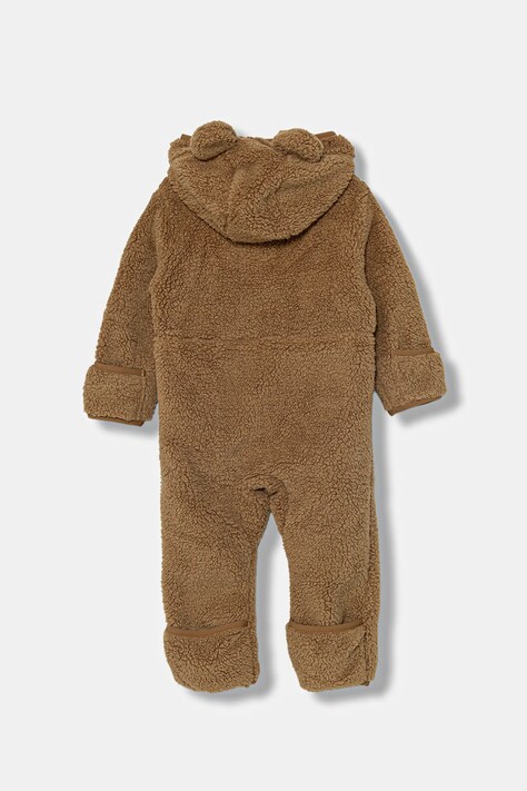 The North Face kombinezon niemowlęcy BABY CAMPSHIRE ONE PIECE kolor brązowy NF0A88VXBQ81