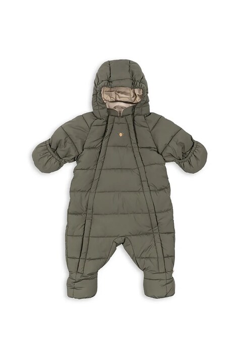 Ολόσωμη φόρμα μωρού Konges Sløjd ALPI BABY SUIT GRS χρώμα: πράσινο, KS103438