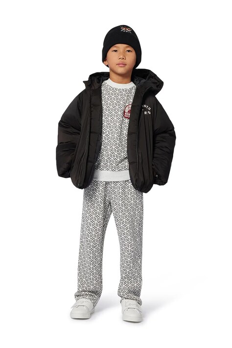 Dječja jakna Kenzo Kids boja: crna, K61461