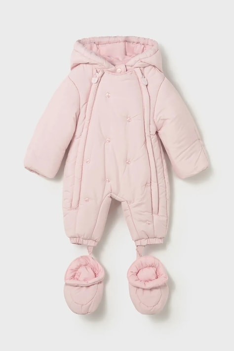 Kojenecký overal Mayoral Newborn růžová barva, 2603
