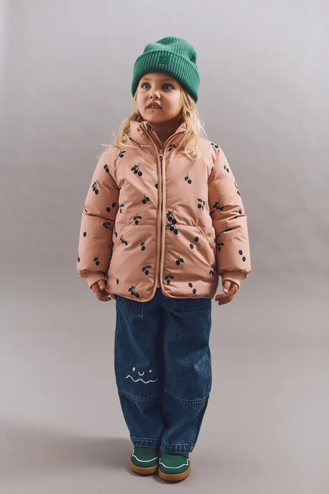 Παιδικό μπουφάν Liewood Brantley Jacket χρώμα: πορτοκαλί, LW20056