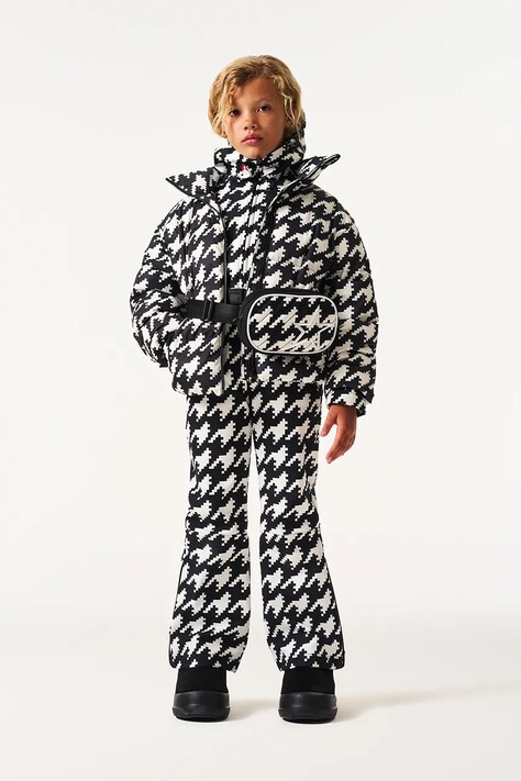 Perfect Moment kurtka narciarska dziecięca nuuk puffer jacket kolor czarny K6000016