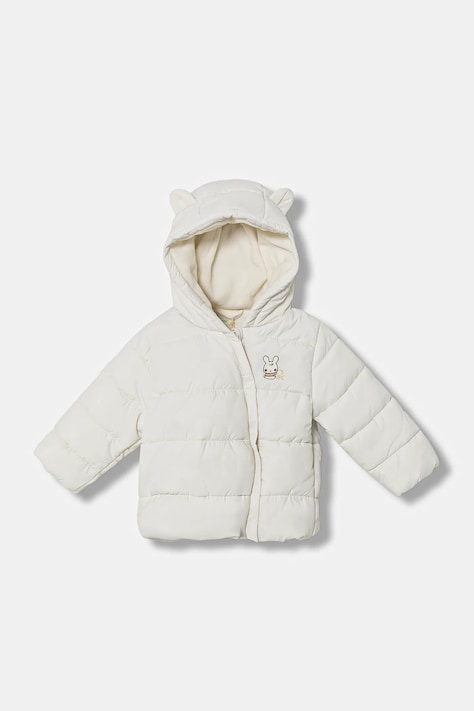 Bunda United Colors of Benetton béžová farba, 2WU0AN00U