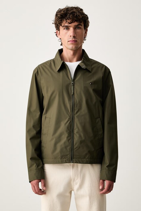Tommy Hilfiger kurtka przejściowa męska zielona MW0MW40582