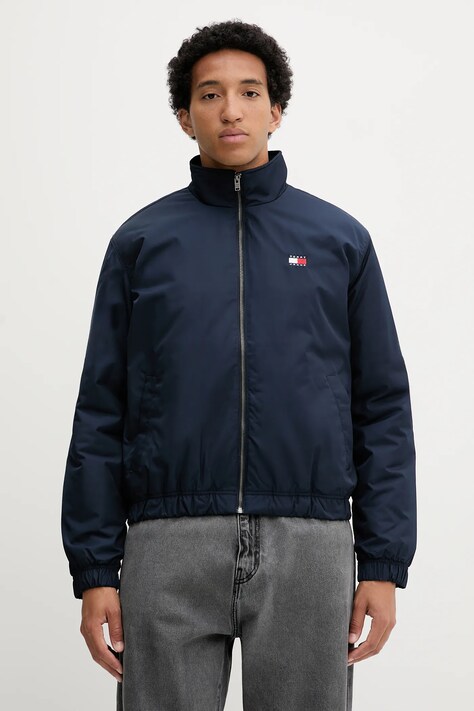 Tommy Jeans kurtka kolor granatowy przejściowa DM0DM21936