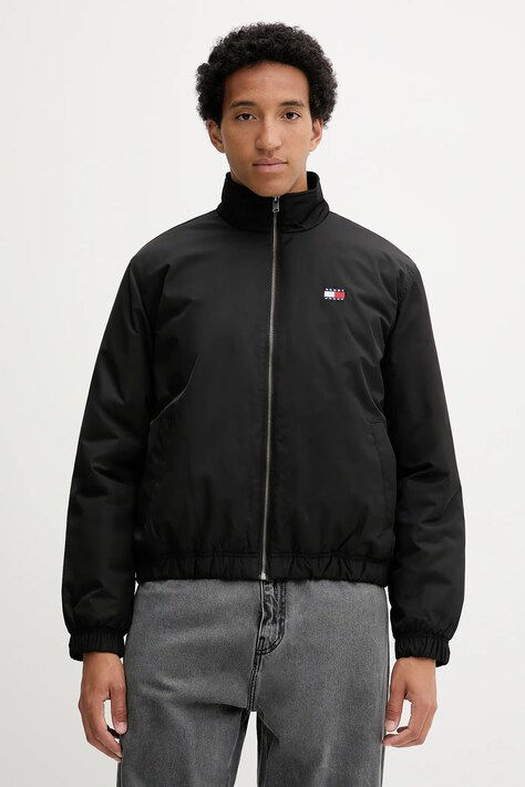 Tommy Jeans kurtka kolor czarny przejściowa DM0DM21936