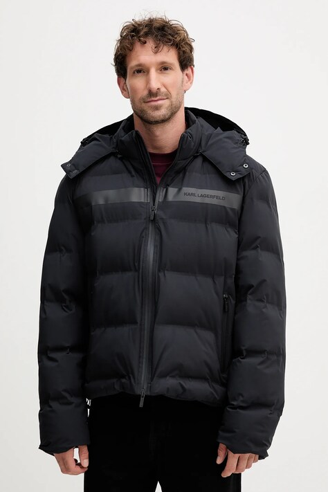 Karl Lagerfeld kurtka kolor czarny zimowa 553583.505038