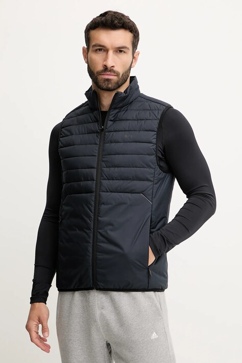 BOSS Green vestă culoarea bleumarin, de tranzitie, 50545867