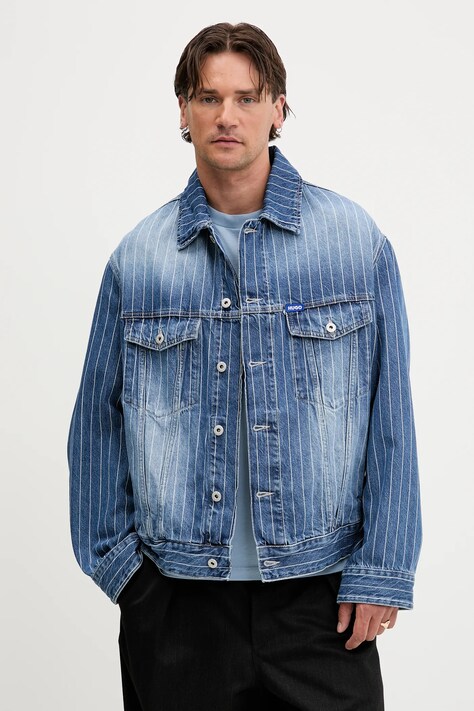 Hugo Blue geacă jeans de tranzitie, 50541710