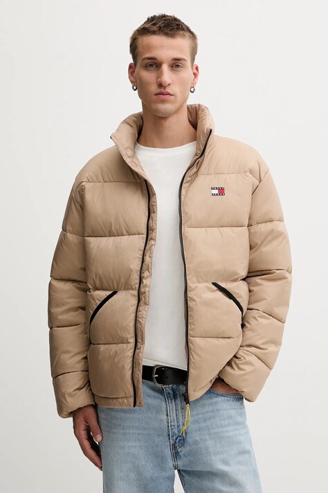 Яке Tommy Jeans в кафяво зимен модел DM0DM22040
