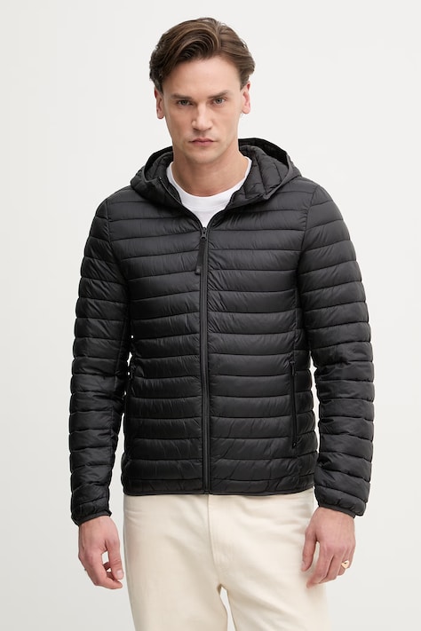 United Colors of Benetton kurtka męska czarna 2TWDUN06I