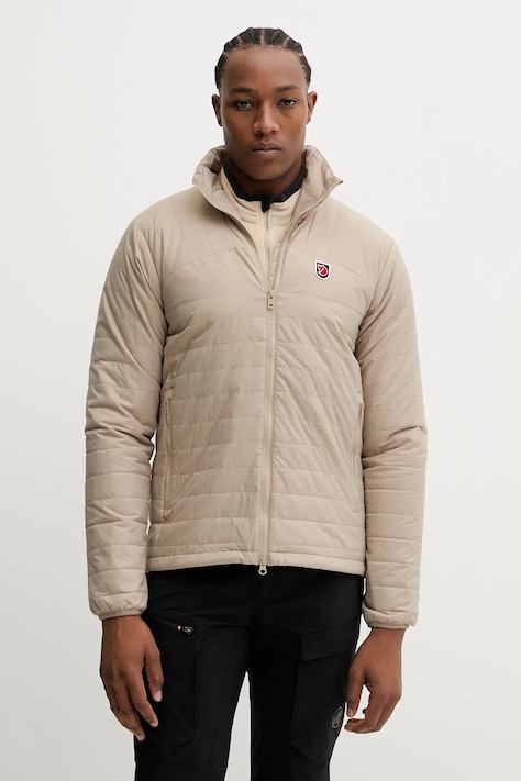 Fjallraven geacă de exterior Expedition X-Lätt culoarea bej, F86333-118