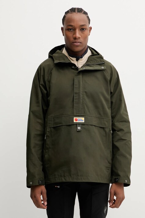 Fjallraven kurtka outdoorowa Vardag kolor zielony F87008-662