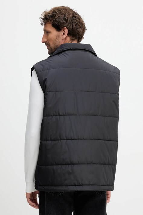 Versace Jeans Couture vestă culoarea negru, de tranziție, 79GAPD21 CQ22D