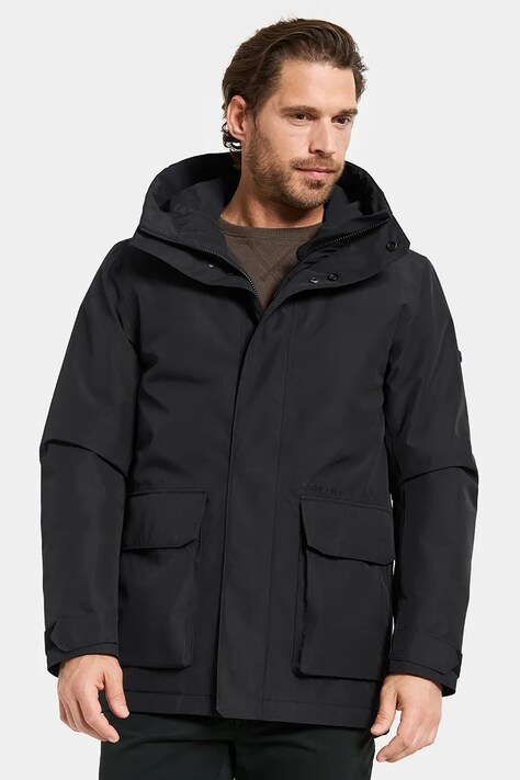 Didriksons kurtka LIAM kolor czarny zimowa 505881